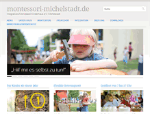 Tablet Screenshot of montessori-michelstadt.de